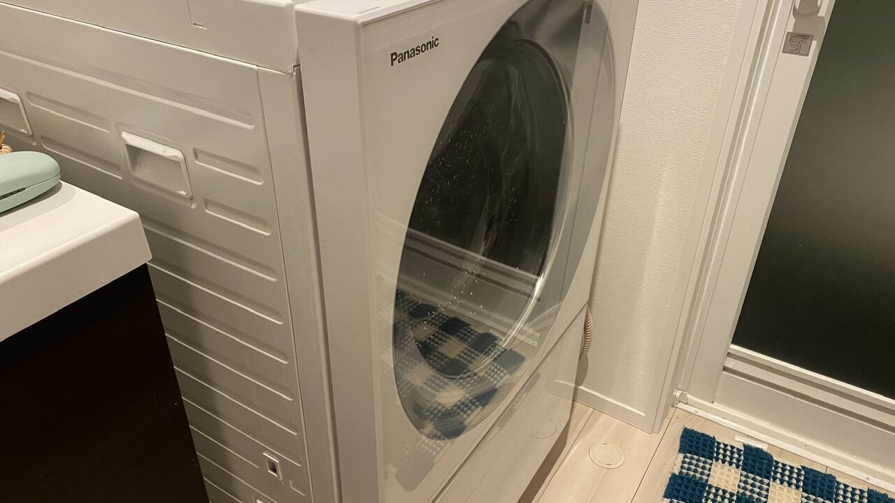 わが家のドラム式洗濯機