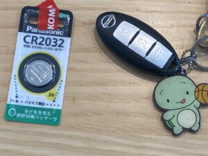 エクストレイルのキーと電池